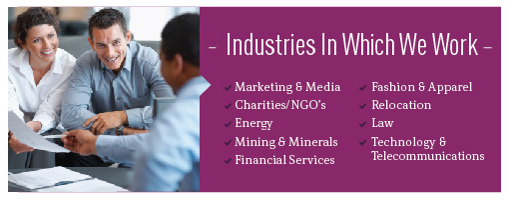 Industries In Which We Work