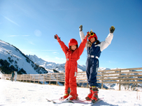 Language and skiing courses for young learners