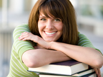Who takes part-time language courses?